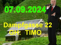 Der Dornbacher im GH Timo am 7. Sept. 2024